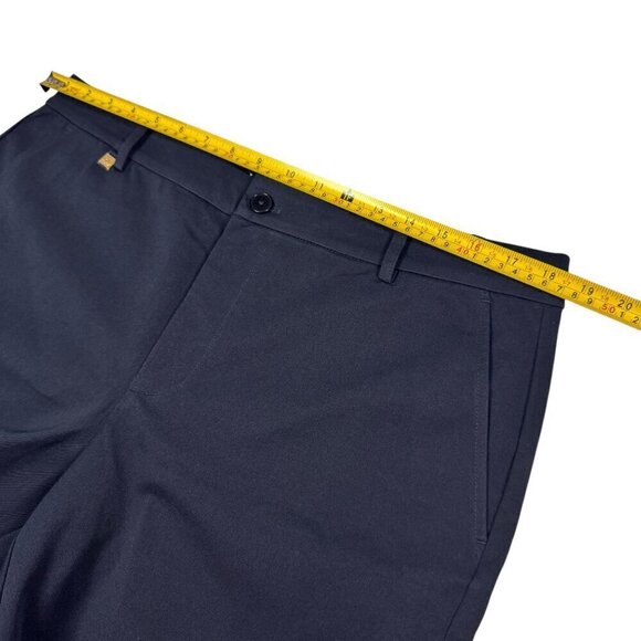 Lauren Ralph Lauren Chino Shorts Sz.L Navy Blue Classic Fit  Logo Golf Nautical - Picture 6 of 9